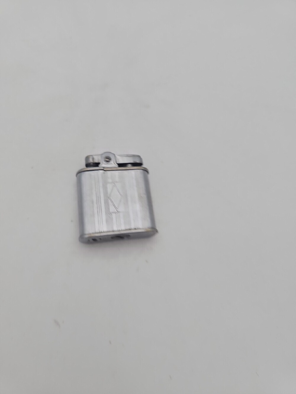 Vintage Ronson Whirlwind Lighter Art Deco Chrome Petrol Pocket Tob. Repairs Fli